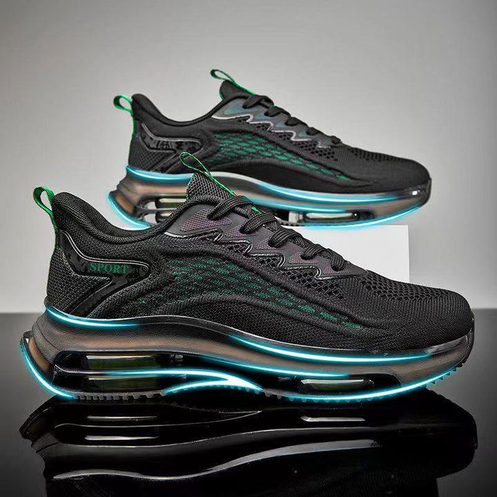 Lorenzo heren loopschoenen met luchtkussen, comfortabel en lichtgewicht, ideaal voor sportief wandelen en dagelijks gebruik.