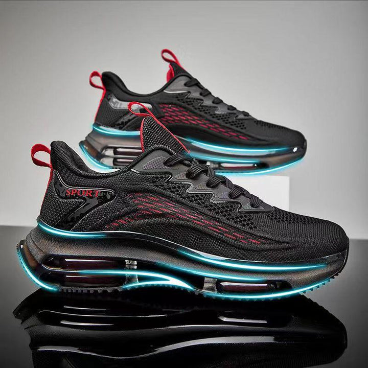 Trendy Lorenzo heren sneakers met luchtkussen demping, perfect als comfortabele casual schoenen voor elke gelegenheid.