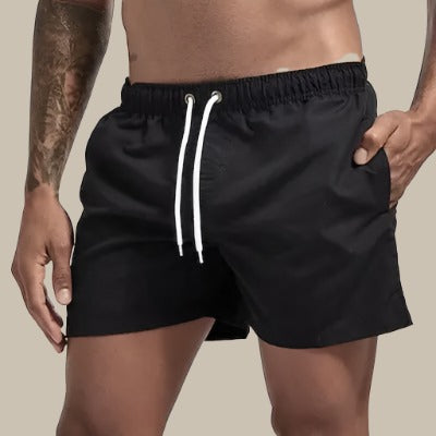 Heren sneldrogende zwembroek, ideaal voor zomerse dagen aan strand of zwembad. Comfortabel en stijlvol.