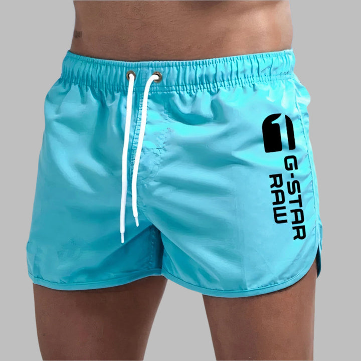 Heren sneldrogende zwembroek voor strand & zwembad, ideaal voor zomerkleding en watersport.