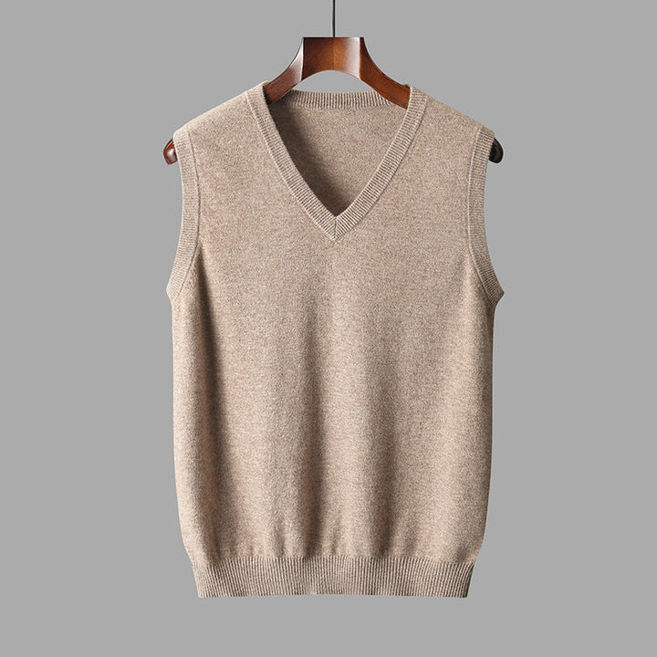 Heren spencer v-hals vest in klassiek design, ideaal voor casual en zakelijke outfits. Comfortabel en tijdloos.