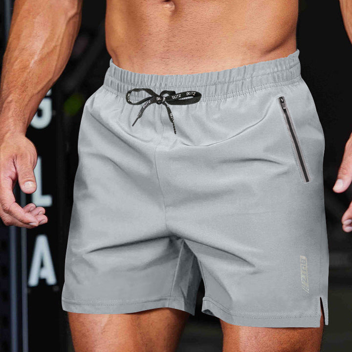 Comfortabele heren sport shorts met zijsplit voor maximale bewegingsvrijheid
