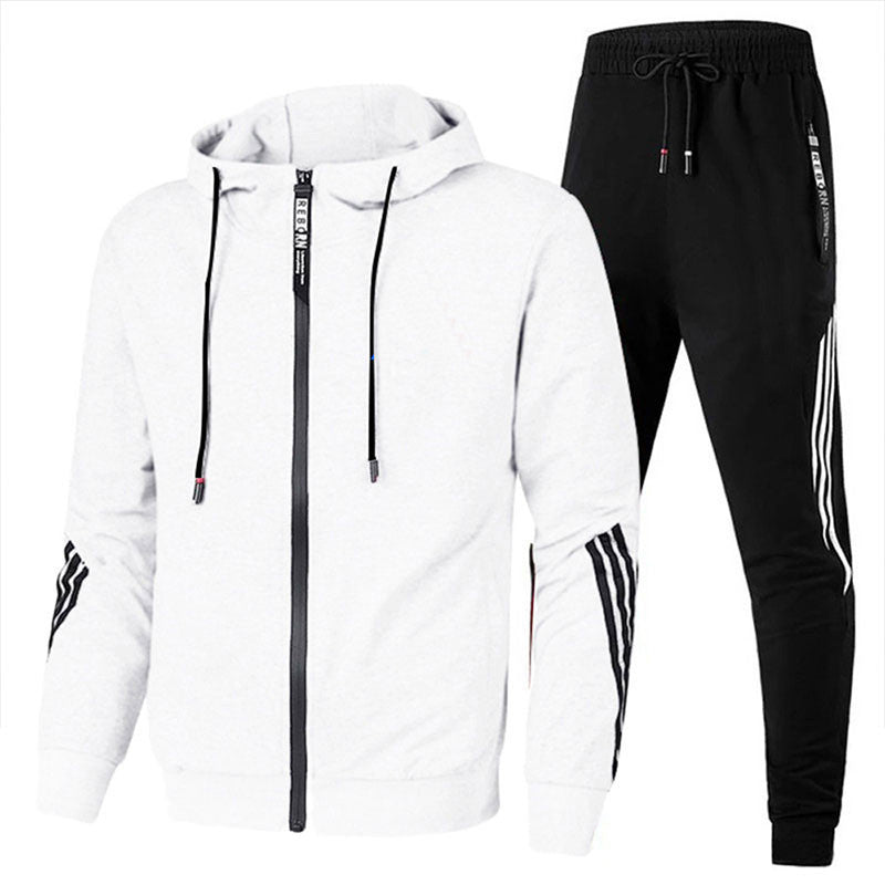 Heren trainingspak: sportief, comfortabel en stijlvol. Dit 2-delige wolmix pak is perfect voor casual en fitness.