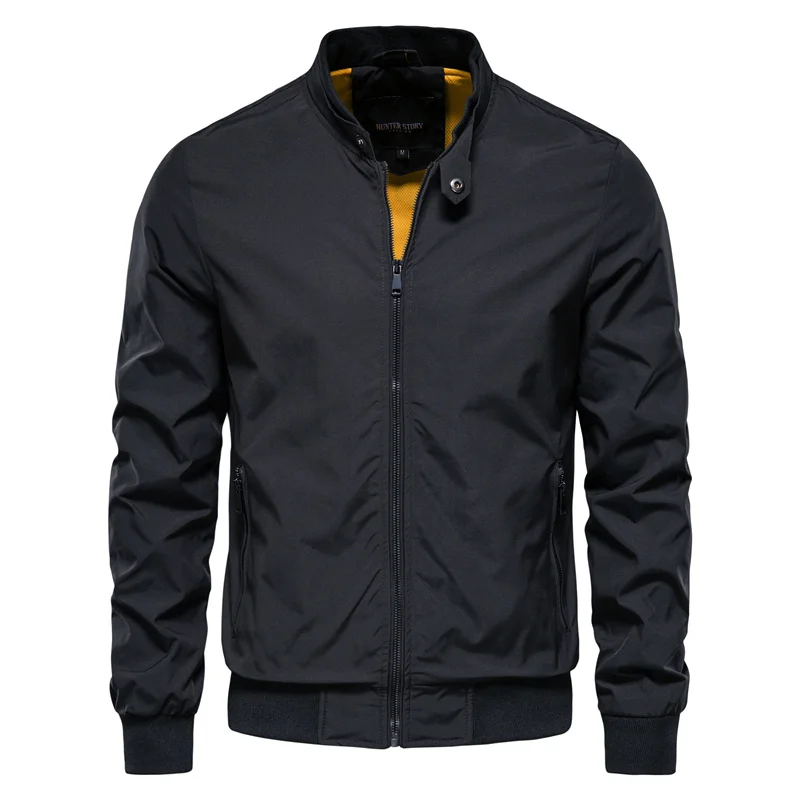 Heren sportieve zomerjas Levi, lichtgewicht & ademend bomberjack, ideaal voor casual lente/zomer mode.