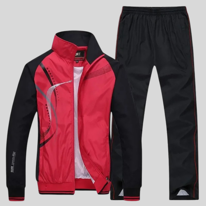 Heren sportkleding set: ideaal voor fitness, training of als comfortabele, casual vrijetijdskleding.
