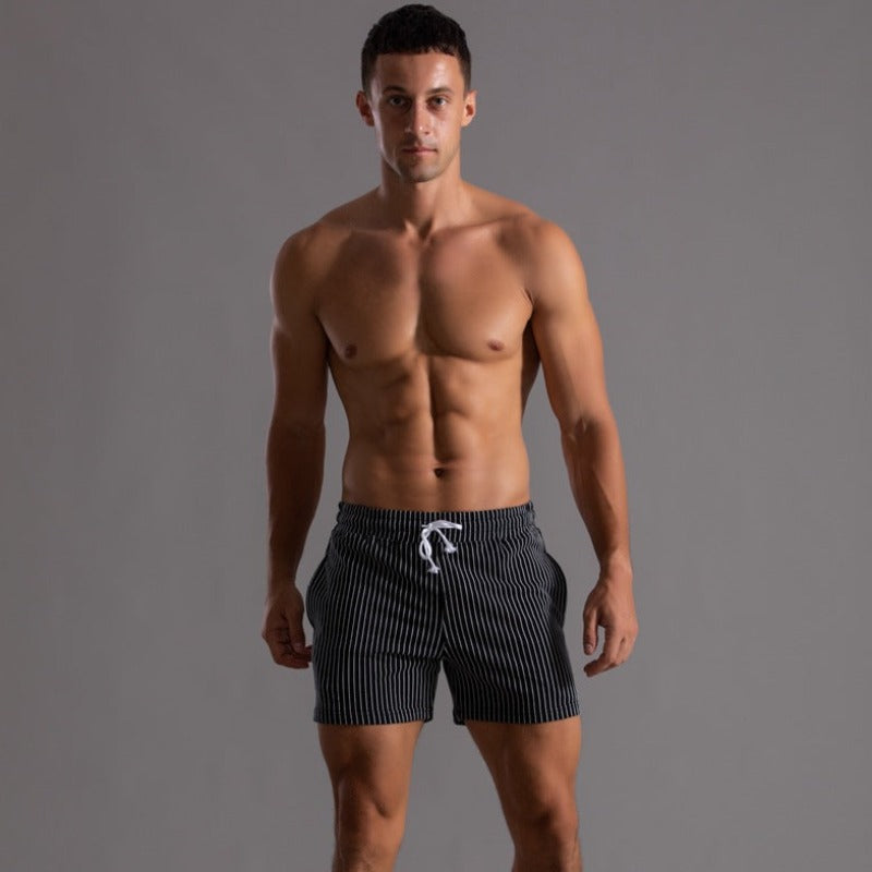 Comfortabele heren activewear shorts, ademend en sneldrogend voor maximale prestaties.