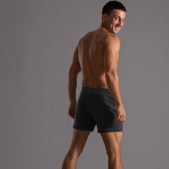 Korte broek voor heren, stretch sportshorts perfect voor gym en casual gebruik.