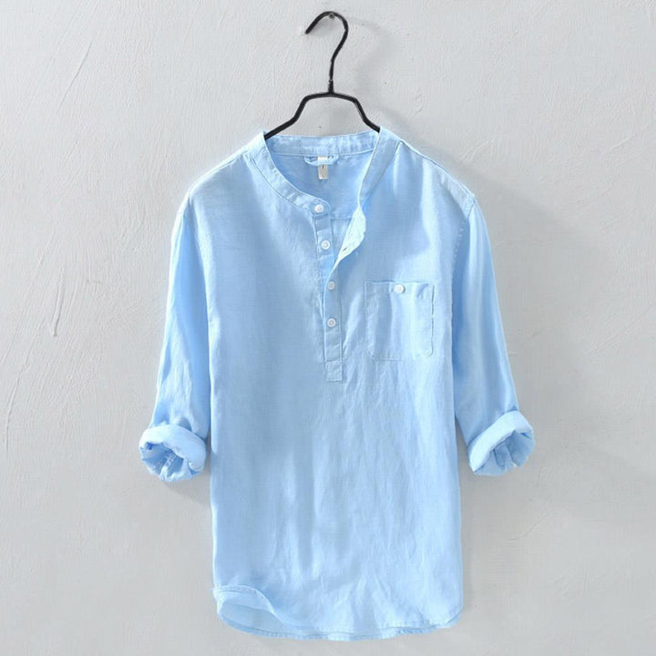 Plus size heren overhemd, stijlvol, luchtig en comfortabel, perfect voor zomer en zakelijk casual.