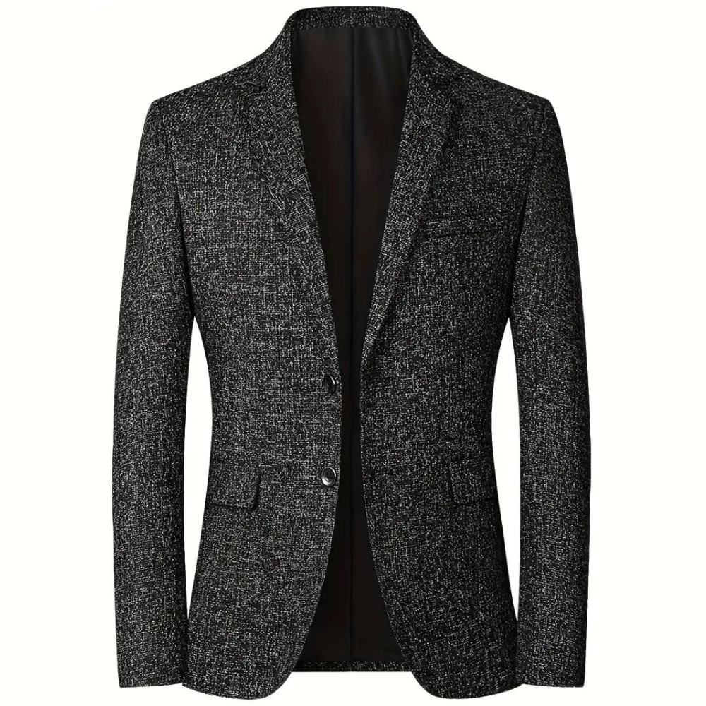 Heren stijlvolle blazer, perfect voor zakelijk, formeel of casual chic kleding.