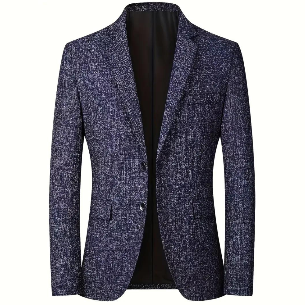 Modieuze heren blazer in diverse kleuren, ideaal voor kantooroutfit of smart casual look.