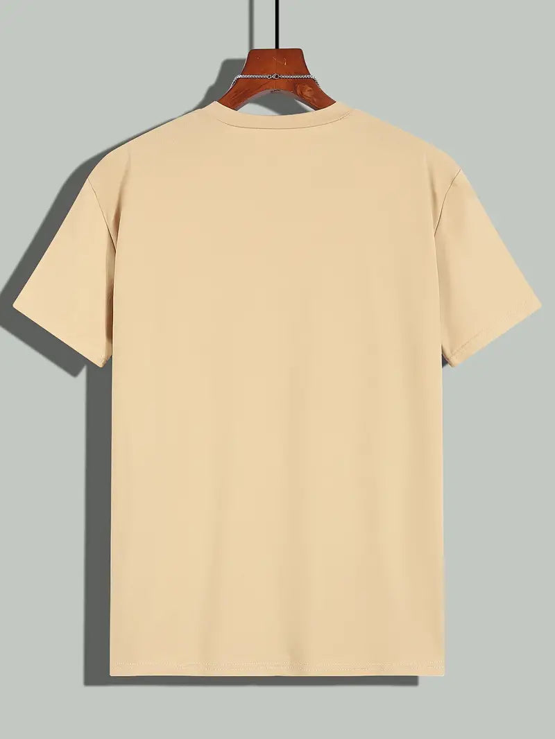 Stijlvol Nico heren T-shirt van katoen, ideaal voor een smart-casual herfstlook met jeans.