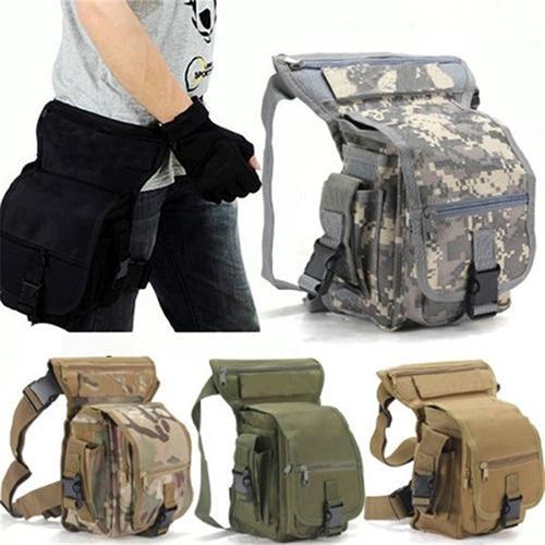 Veelzijdige heren tactische beentas, waterafstotend met MOLLE voor outdoor en militaire activiteiten.