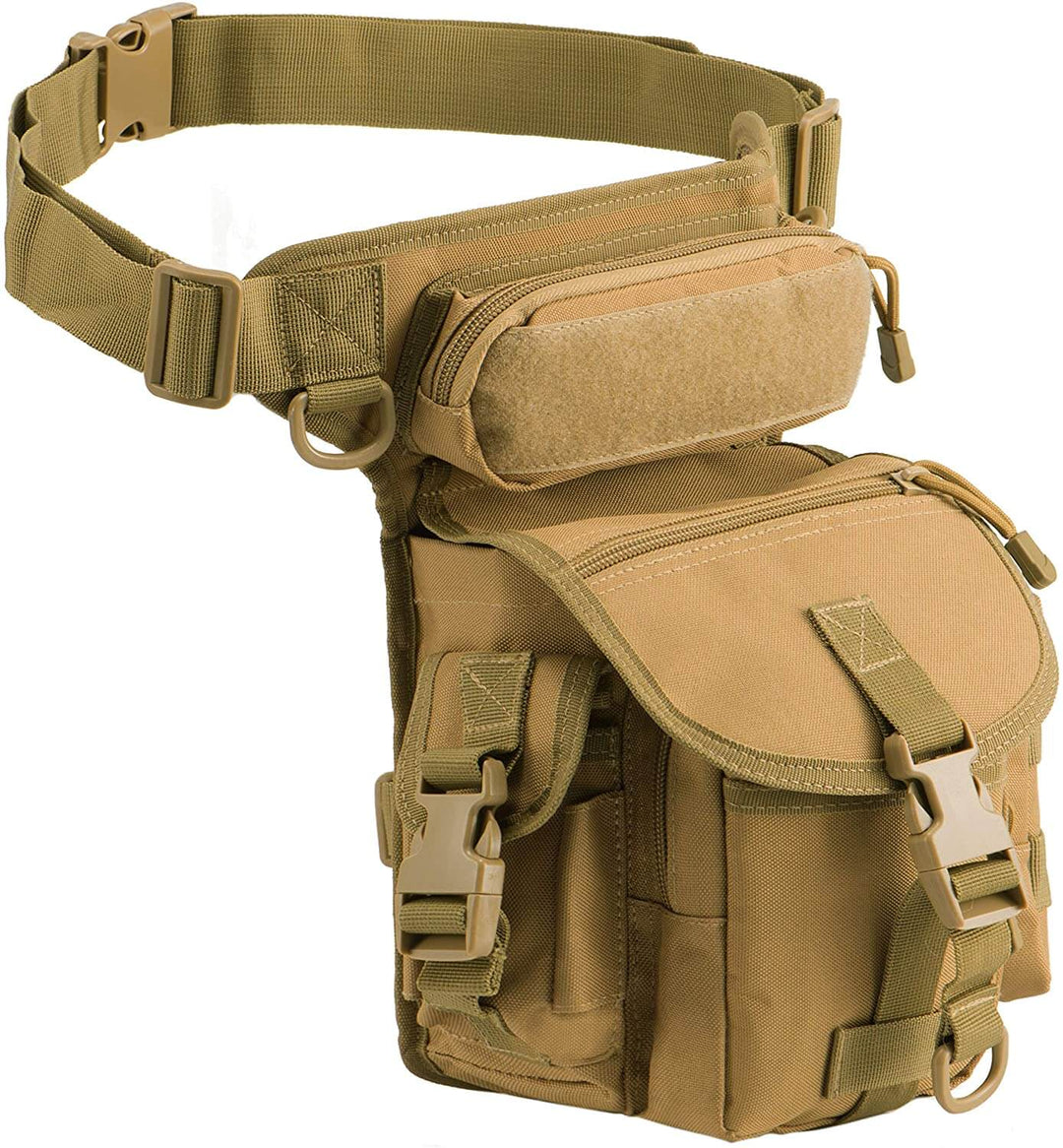Duurzame waterafstotende Oxford tactische beentas, perfect voor heren outdoor.