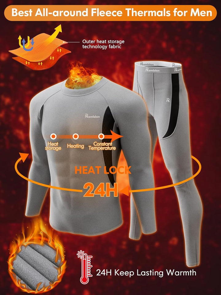 Thermisch ondergoed set Thomas, speciaal voor heren die warmte en comfort zoeken.