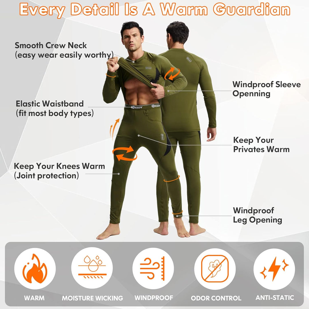 Thomas thermokleding set heren, superieur in warmte en comfort.