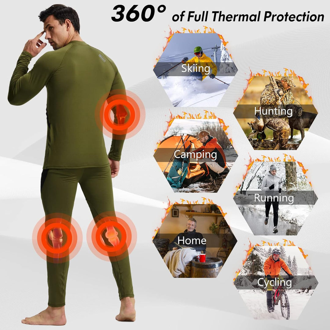 Thomas heren thermokleding, perfect voor een actieve levensstijl in de winter.
