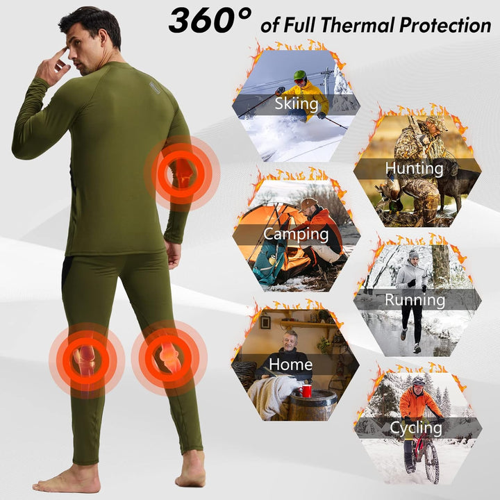Thomas heren thermokleding, perfect voor een actieve levensstijl in de winter.