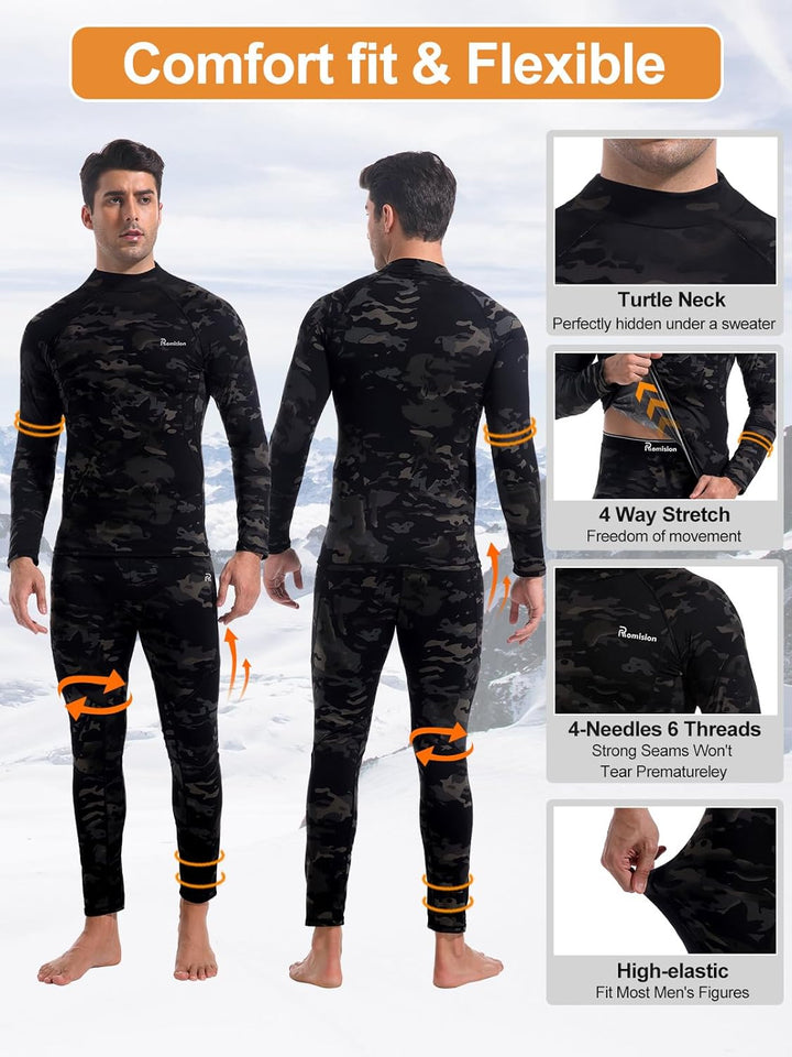 Thomas heren thermokleding, biedt comfort en warmte op koude dagen.
