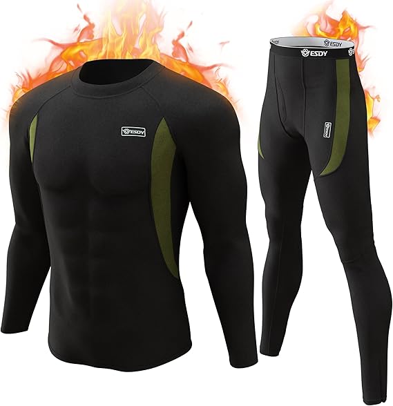 Heren thermisch ondergoed set, jouw sleutel tot wintercomfort.