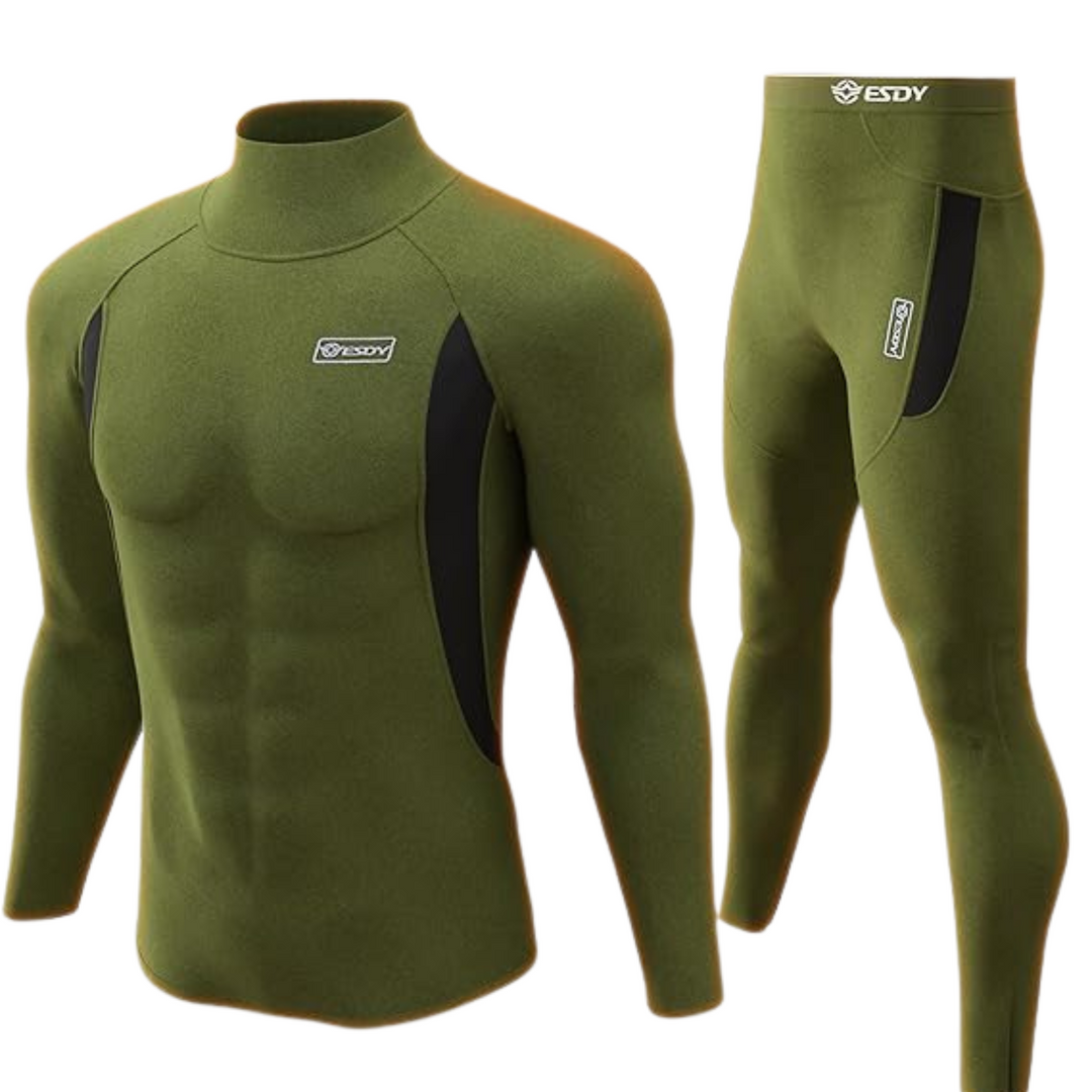 Heren thermisch ondergoed set Thomas, de ideale warme basis voor de winter.