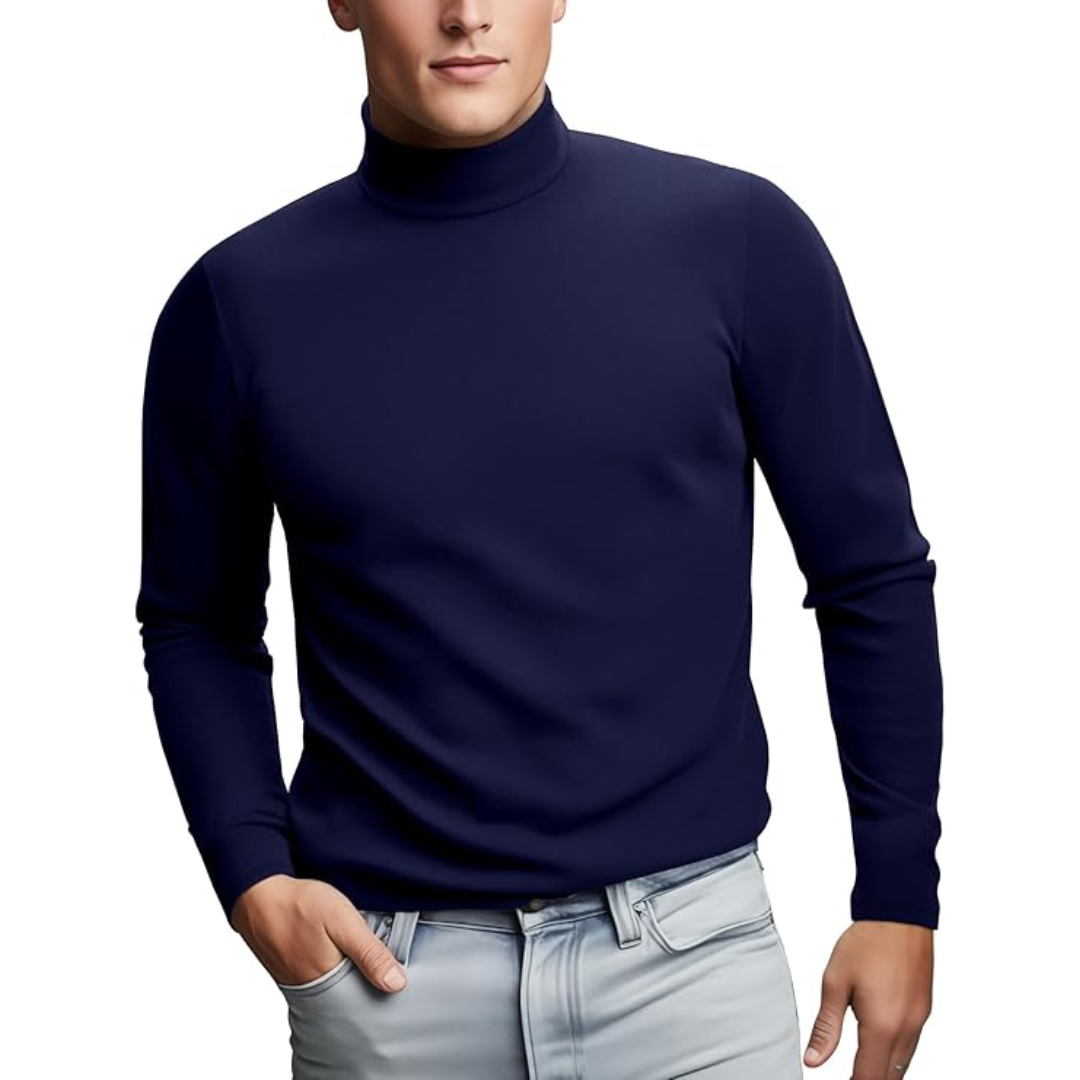 Heren thermo coltrui Paul in zwart, ideaal voor winterse dagen. Biedt ultiem comfort en warmte.
