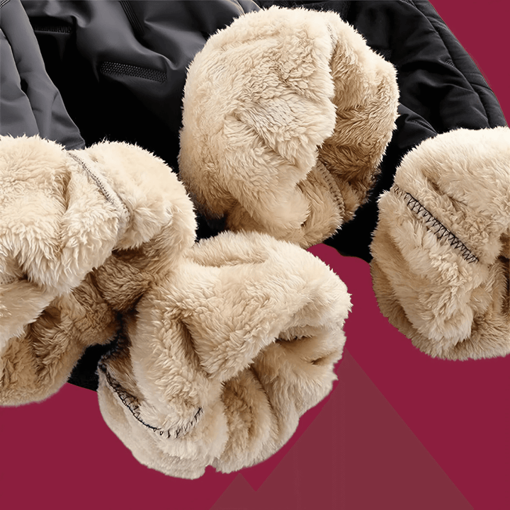 Heren outdoorbroek met warme voering, waterdicht en winddicht, voor wintersport of dagelijks gebruik.