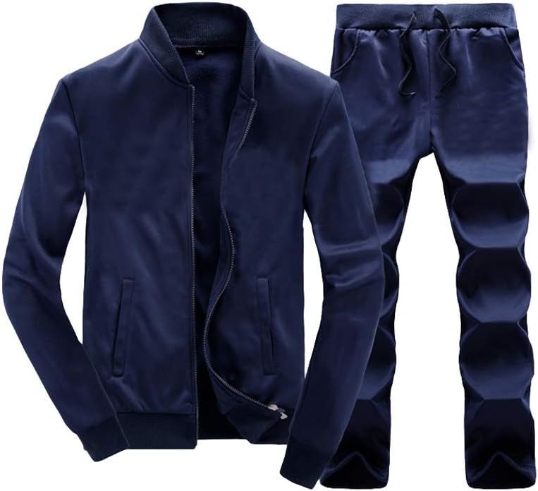 Polyester heren trainingspak Noah, duurzaam en comfortabel in één.