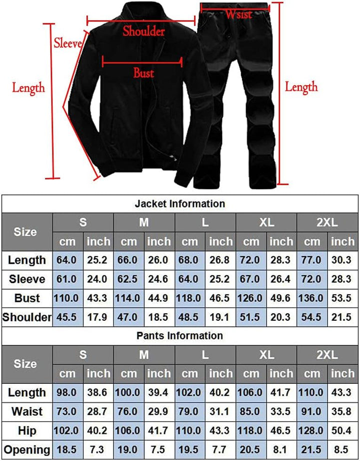 Comfortabel heren sportpak Noah, voor een relaxte dag of intensieve training.