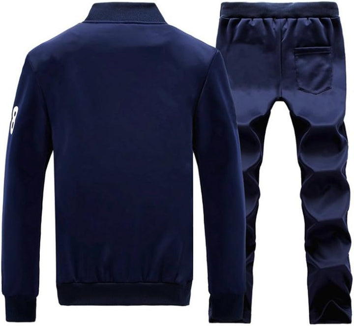 Heren polyester trainingspak Noah, lichtgewicht en perfect voor elke gelegenheid.