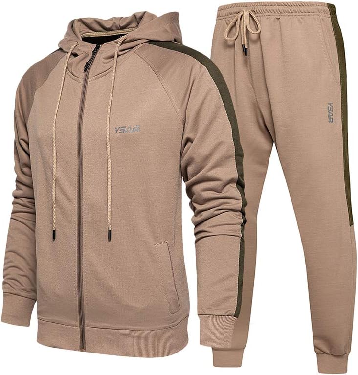Ademend polyester heren trainingspak Noah, voor sport en comfort.