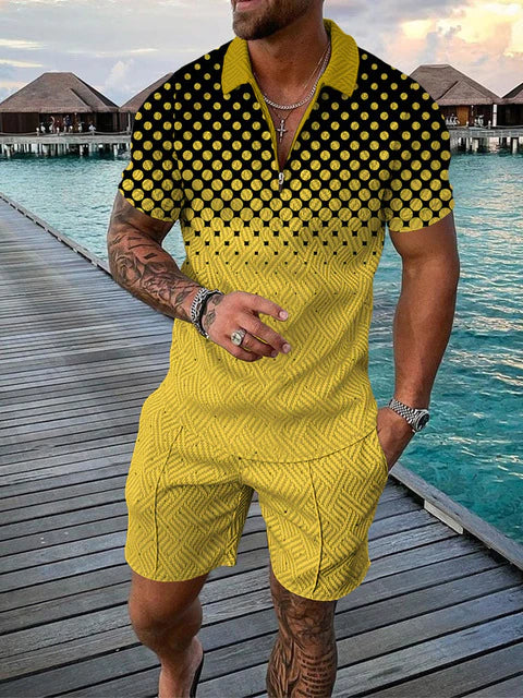 De heren shorts van de Damon zomerset, met praktische zakken en casual pasvorm.