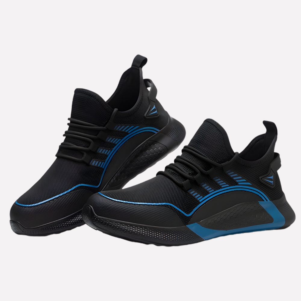 Lichtgewicht heren veiligheidssneakers met antislipzool, duurzaam en comfortabel voor lange werkdagen.
