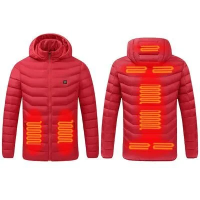 Functionele heren thermostaatjas, ontworpen voor maximale warmte en comfort in de winter.