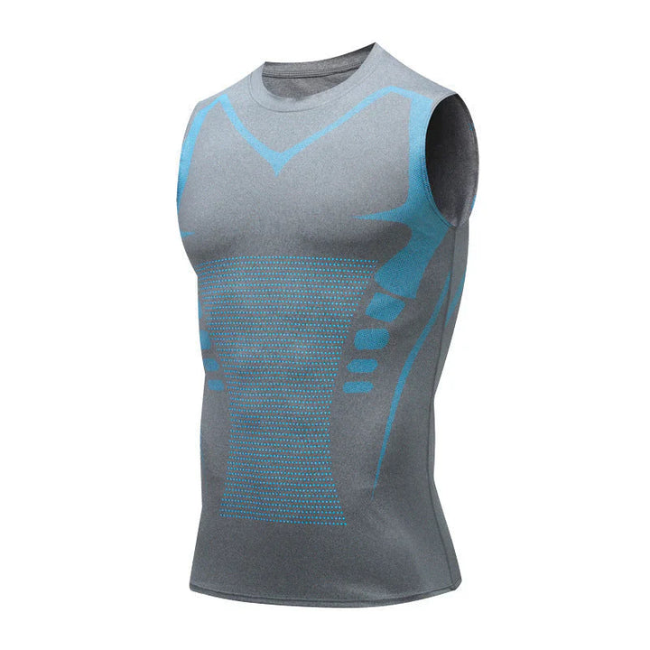 Actievekleding VitaBoost energievest voor heren. Perfect voor sport, verbetert houding & geeft zelfvertrouwen.