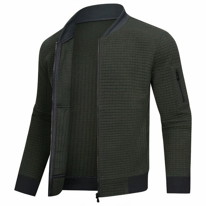 Warme heren vest jas, ideaal als winterjas of lentejas. Comfortabel en stijlvol voor elke man.