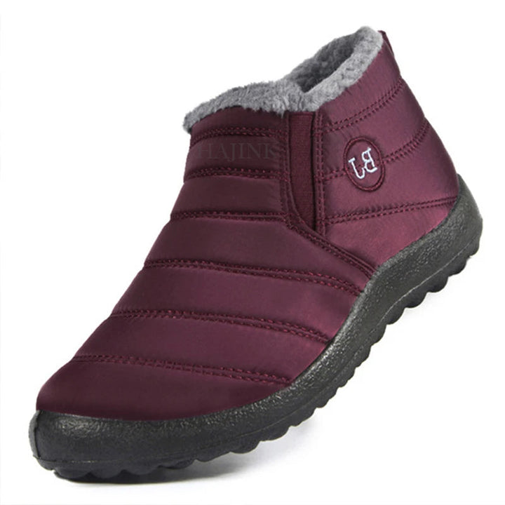 Waterdichte heren slip-on schoenen, houden voeten droog en warm, essentiële winter comfort.
