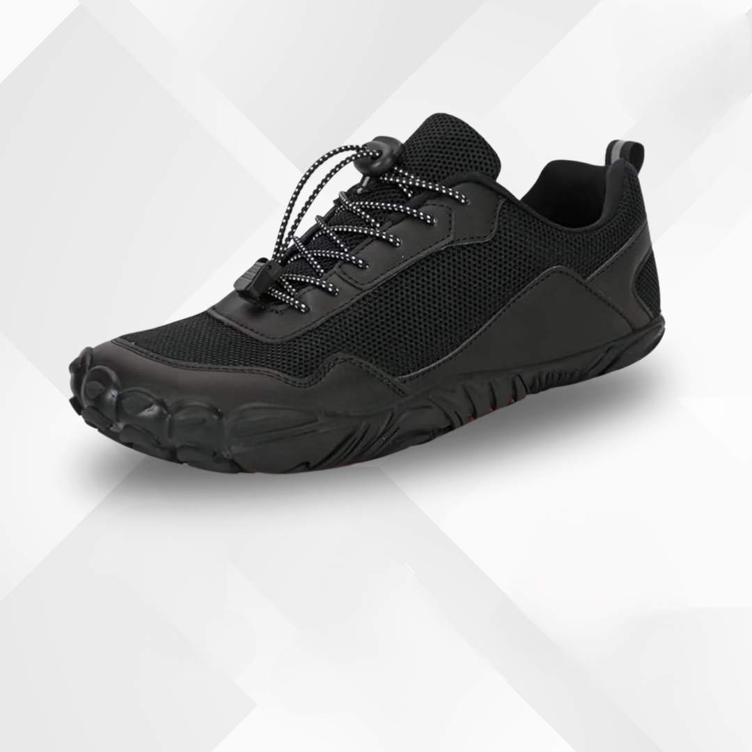 Heren waterdichte orthopedische barefoot schoenen Lennox, ideaal voor comfort en outdoor wandelingen.
