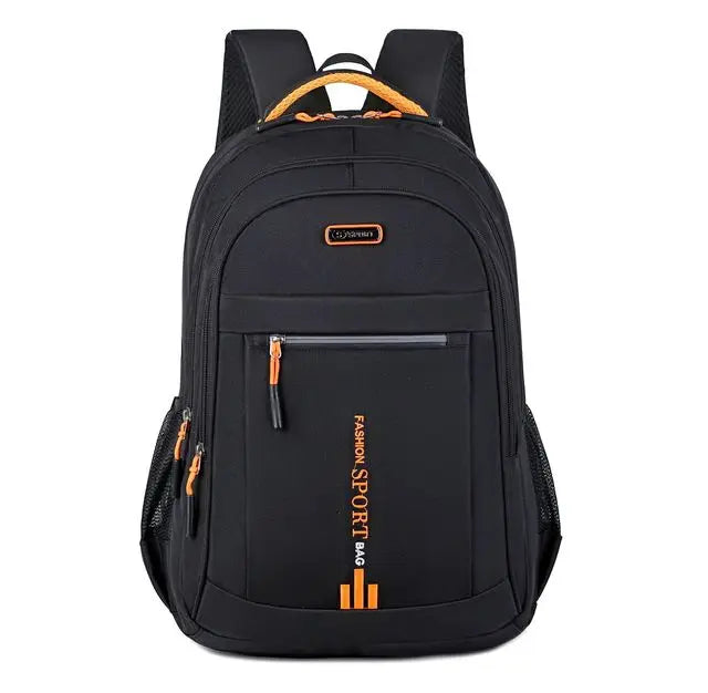 Comfortabele heren schooltas, waterdicht met speciaal laptopvak voor optimale bescherming.