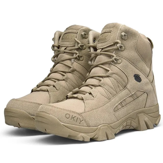 Heren waterdichte wandelschoenen met superieure grip en comfort, ideaal voor trekking en outdoor avonturen.