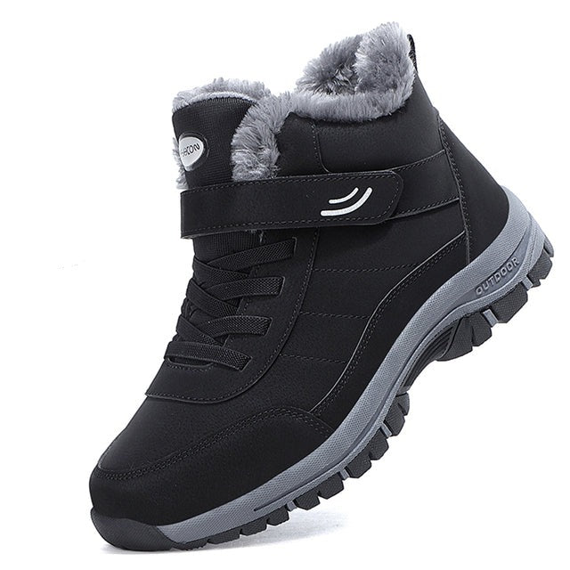 Heren waterdichte winter sneeuwlaarzen, warm en comfortabel, ideaal voor koud weer en outdoor activiteiten.