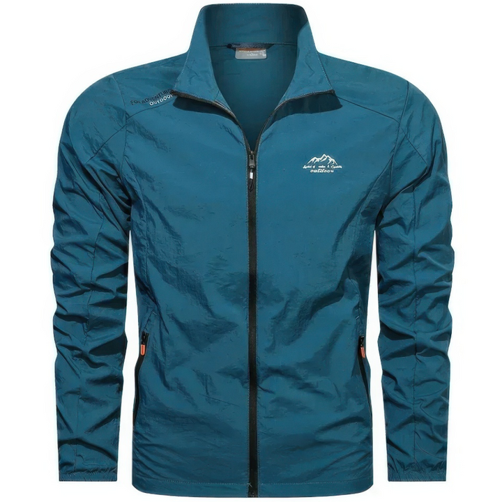 Stormer heren winddichte zomerjas met ritssluiting. Een lichtgewicht jas, perfect als buitenkleding.