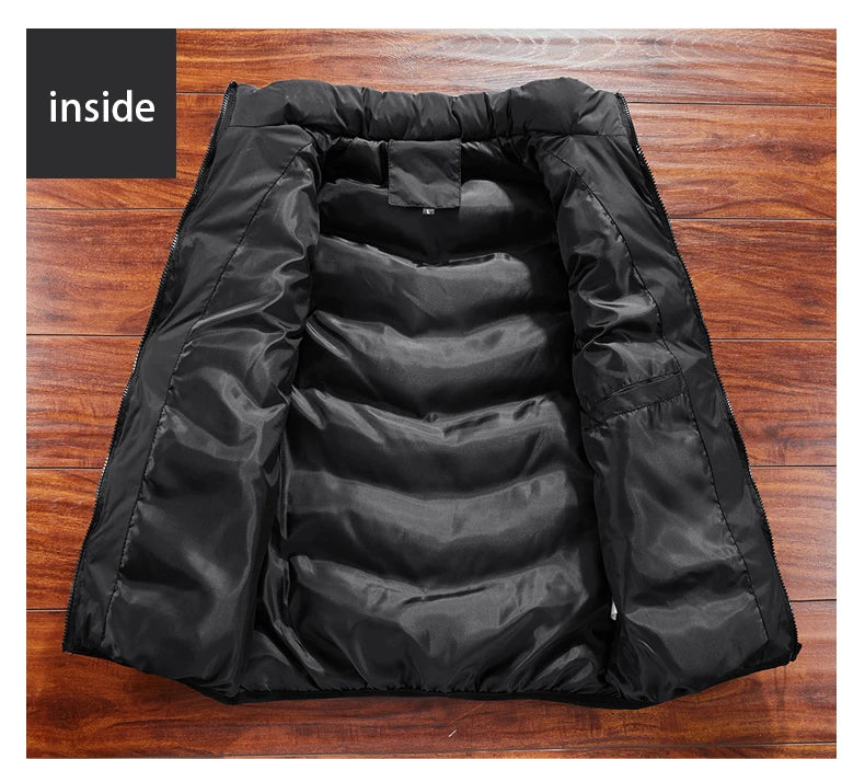 Casual heren bodywarmer, donkergrijs, ideaal als warm buitenvest voor lente/herfst.