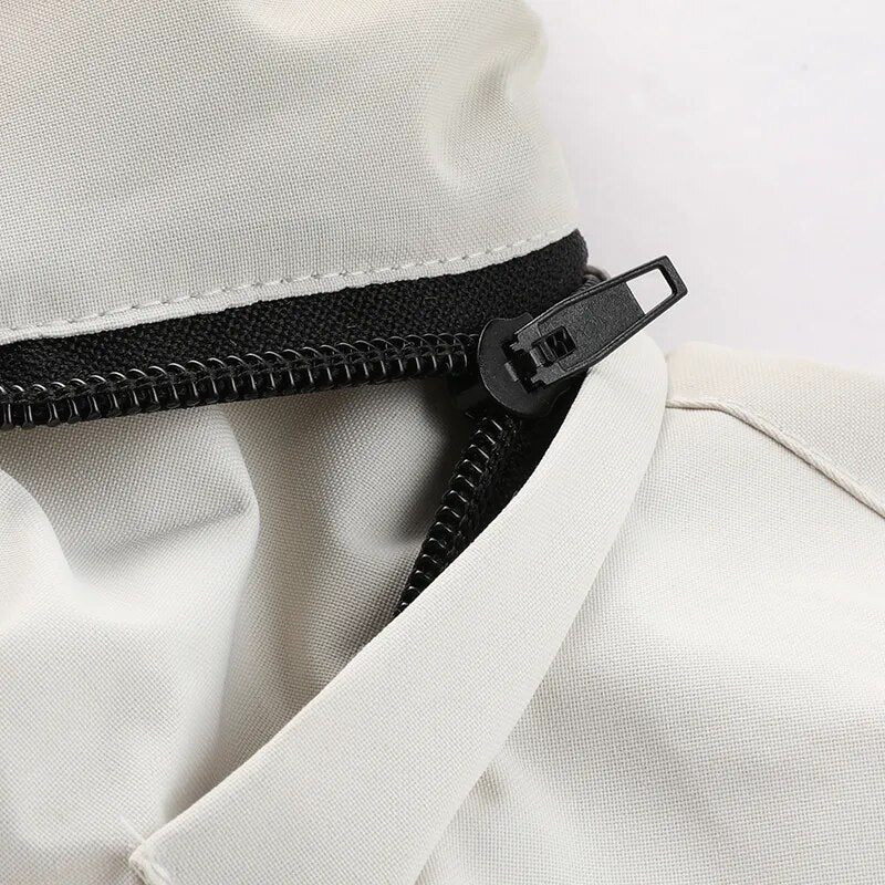 Warme winterjas voor heren, winddicht met capuchon, geschikt voor koud weer.