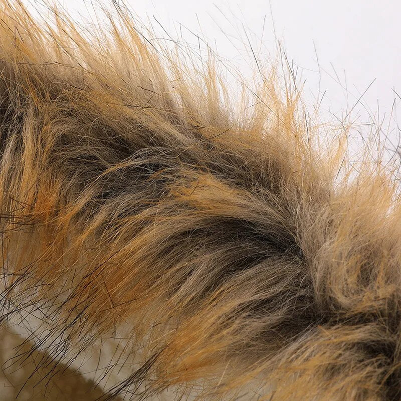 Heren winterparka, optimale warmte & bescherming koud weer, met capuchon.