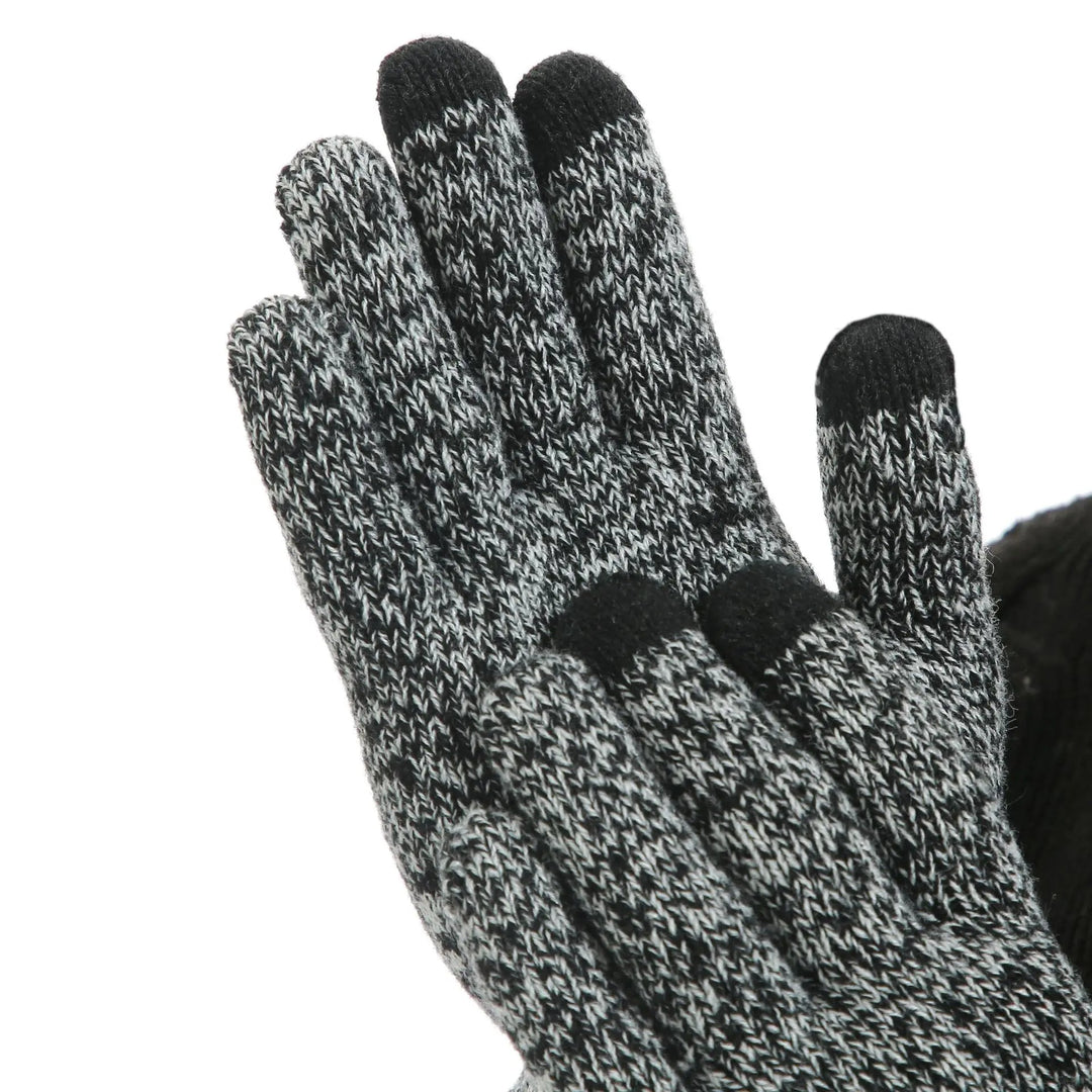 Comfortabele gebreide herenmuts uit de warme winterset, ideaal voor outdoor, fietsen & dagelijks gebruik.