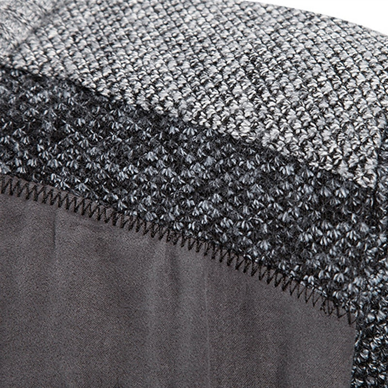 Warm wollen herenvest met ritssluiting, perfect voor laagjes. Comfortabel en veelzijdig.
