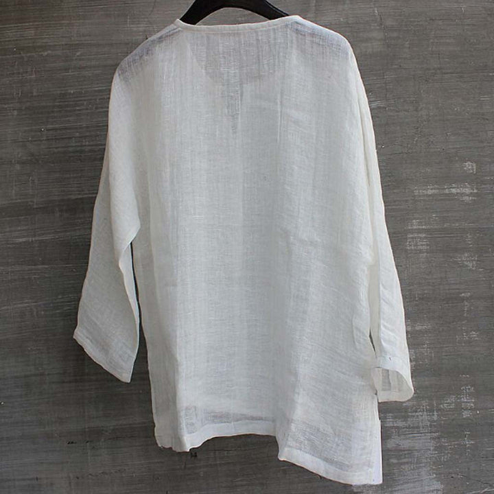 Heren zomerblouse met luchtige stof en comfortabele pasvorm, ook verkrijgbaar in grote maten.