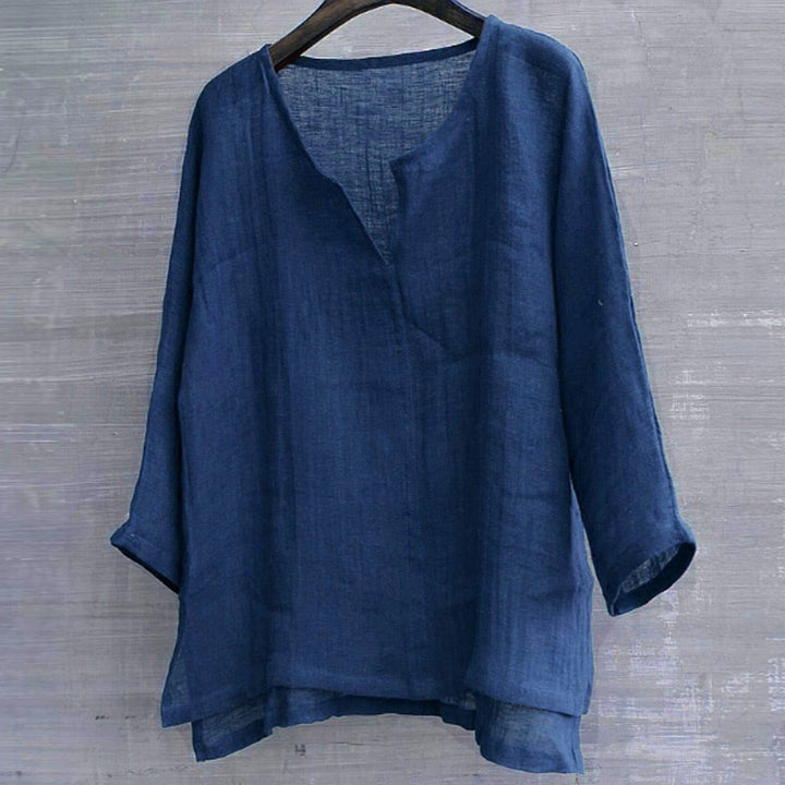 Herenblouse, casual en luchtig, perfect voor zomerse dagen. Comfortabel voor festival of feestje.