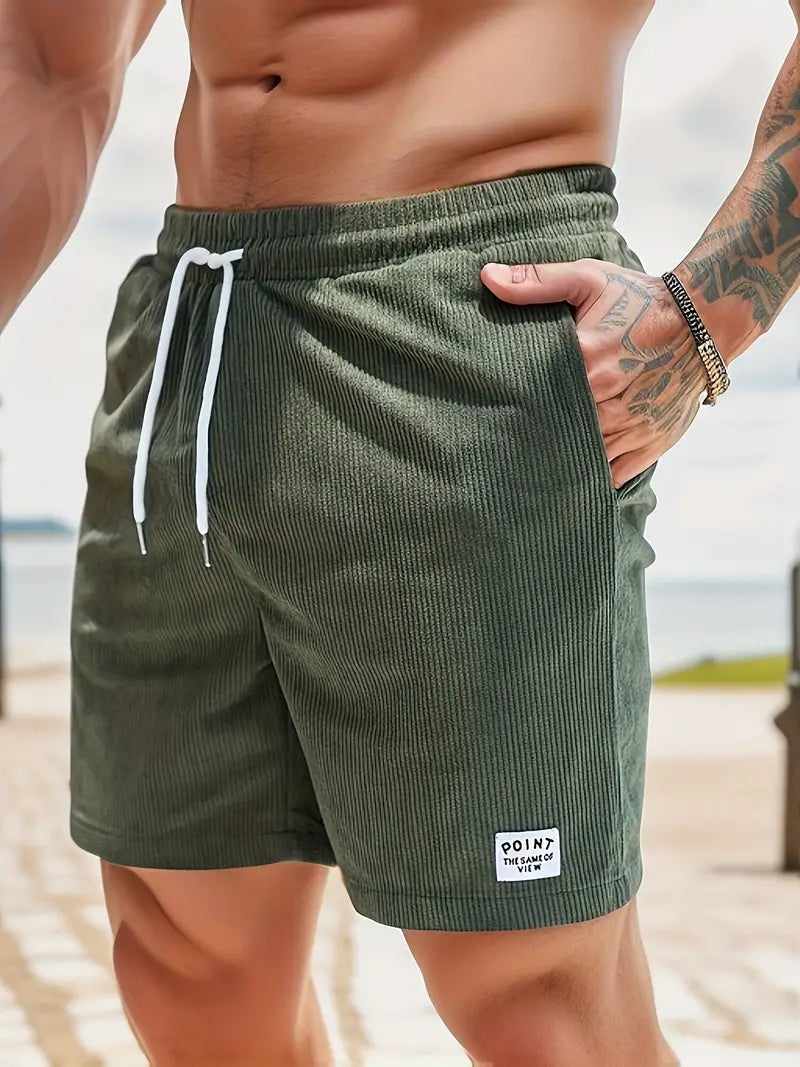 Heren zwembroek Jens met verstelbare tailleband; perfecte zomerse zwemkleding voor vakantie.