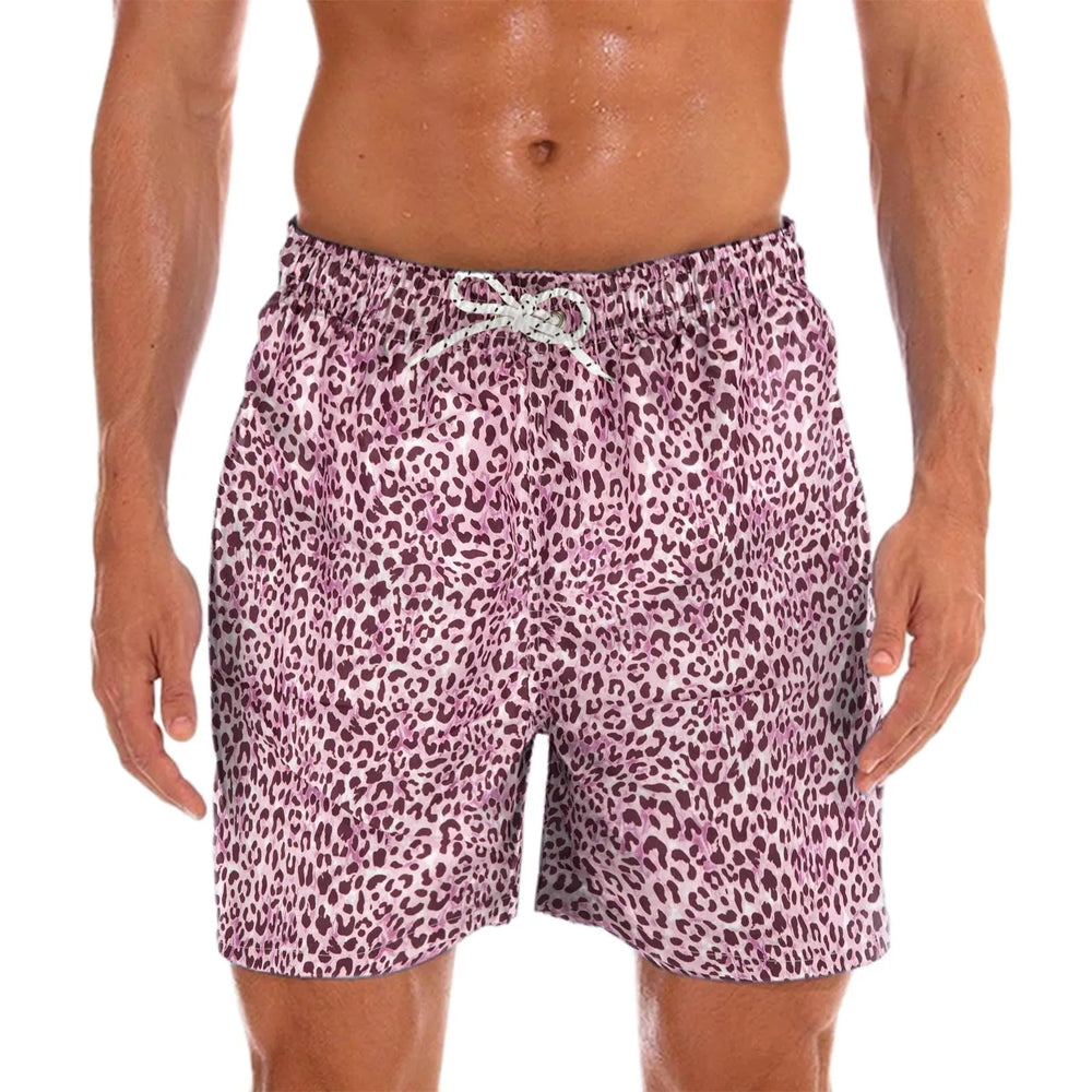 Levendige print heren zwemshort voor een stijlvolle zomerlook. Sneldrogend en perfect voor vakantie.